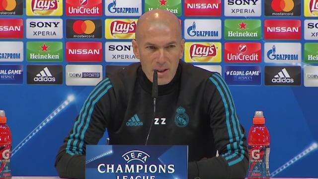 Zidane : "Il n'y a pas de pression particulière" Zidane : "Il n'y a pas de pression particulière"