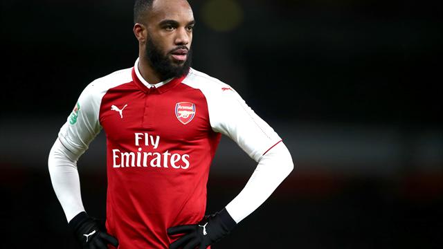 Alexandre Lacazette out for up to six weeks following knee operation