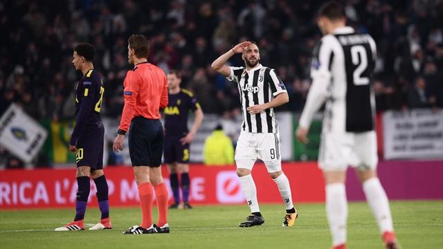 Higuain a frappé après seulement 78 secondes de jeu : l’ouverture du score de la Juve