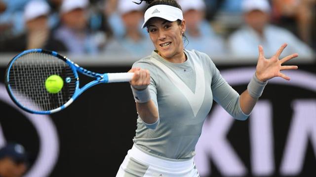Garbiñe Muguruza y Caroline Garcia, en octavos de final
