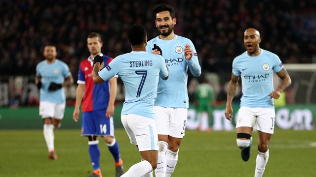"Das ist eine Ansage": ManCity feiert Torfestival in Basel
