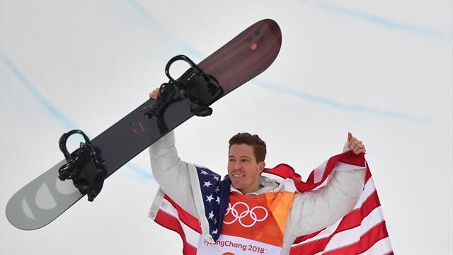 L’Halfpipe ai piedi di Shaun White! Terzo oro da leggenda