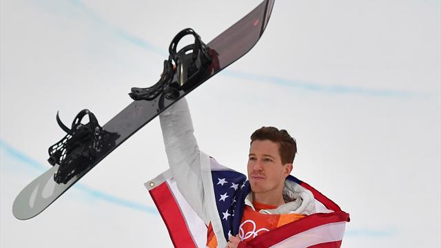 Snowboard: White zum dritten Mal Olympiasieger in der Halfpipe