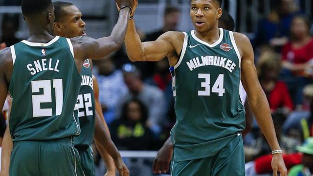 97-92. Middleton y Antetokounmpo dan forma al triunfo de los Bucks
