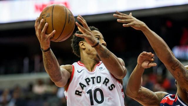 115-112. DeRozan y los Raptors suman la sexta victoria consecutiva