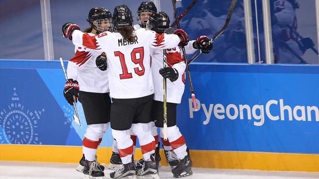 Schweizer Eishockey-Spielerinnen holen Gruppensieg
