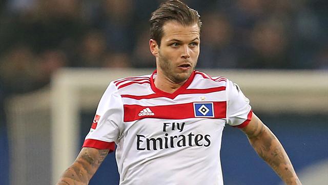 Diekmeier beim HSV vor dem Absprung