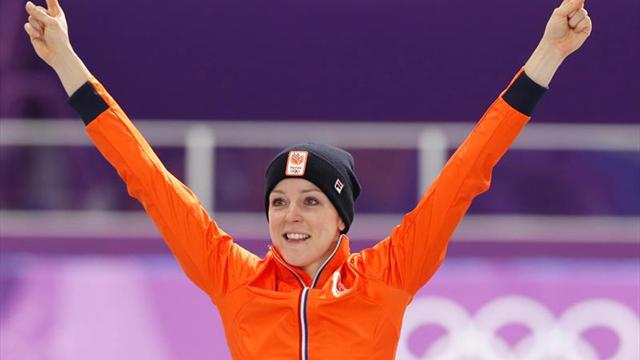 La holandesa Jorien Ter Mors, oro y récord olímpico en 1.000 metros
