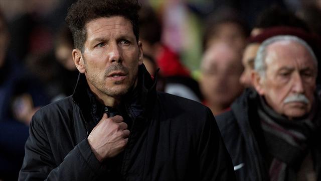 Simeone: "Tengo la sensación de que el partido lo perdí yo" Simeone: "Tengo la sensación de que el partido lo perdí yo"