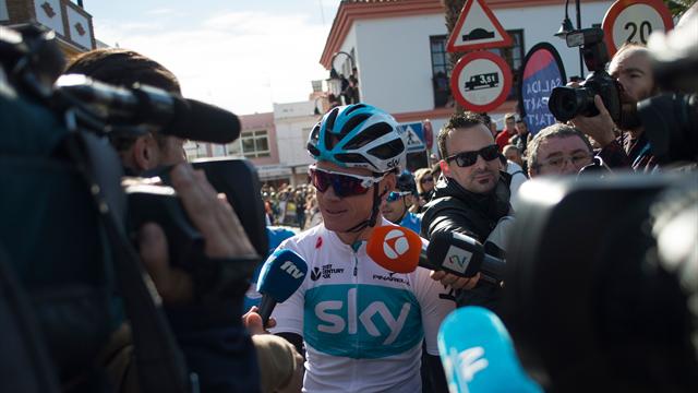 Froome pide "justicia" en su caso, que se conoció por "una filtración"