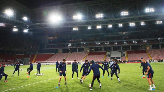 El Athletic busca aire y una alegría en el frío de Moscú