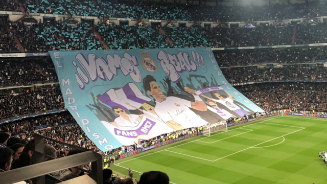“Vamos Real” : le magnifique tifo du Real Madrid en hommage à Rafael Nadal