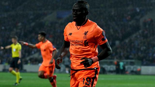 Sadio Mane scores hat-trick as Liverpool cruise to Champions League win in Porto