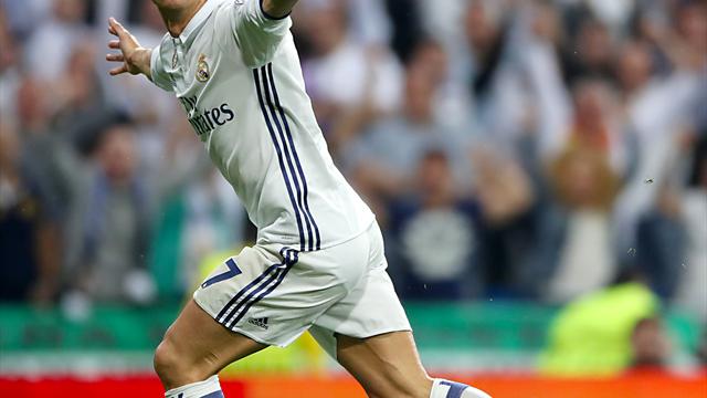 Ronaldo’s double gives Real Madrid the edge over Paris St Germain