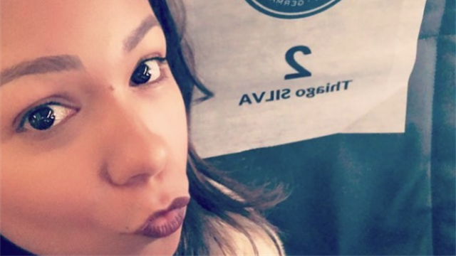 La femme de Thiago Silva se lâche sur Instagram