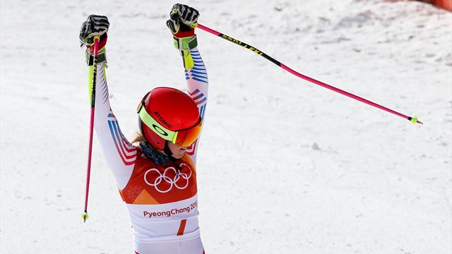 Шиффрин принесла США золото в гигантском слаломе