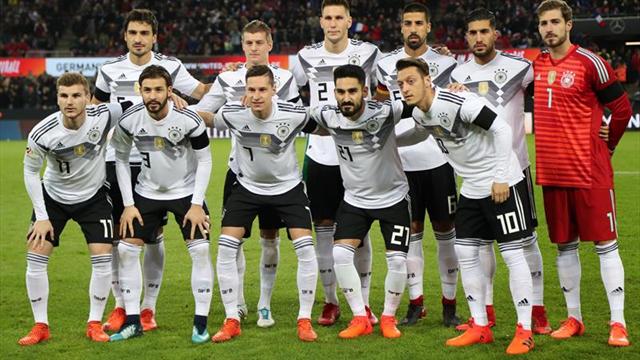 Alemania encabeza la clasificación e Islandia continúa ascendiendo