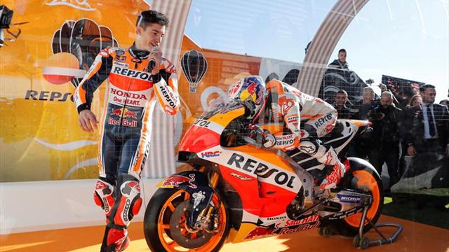Márquez y Pedrosa centran su trabajo en Buriram en el cambio de marchas