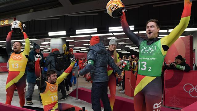 Teamstaffel: Drittes Rodel-Gold für Deutschland