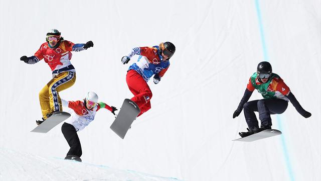 Det blev inget OS-guld för Jacobellis