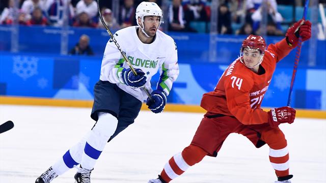 La Russie se reprend contre la Slovénie