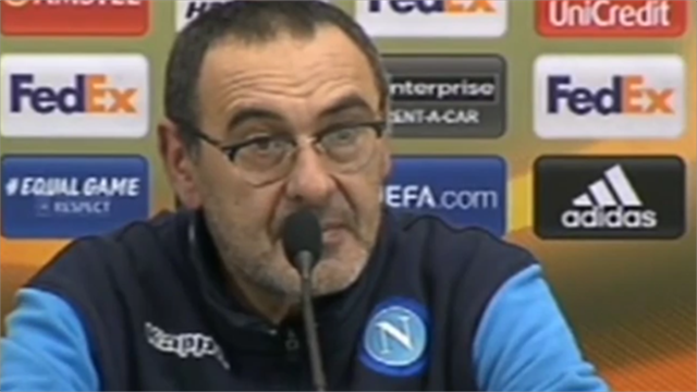 Sarri: "Il Napoli deve cambiare mentalità o inizierà il declino. Abbiamo sbagliato tutti" Sarri: "Il Napoli deve cambiare mentalità o inizierà il declino. Abbiamo sbagliato tutti"