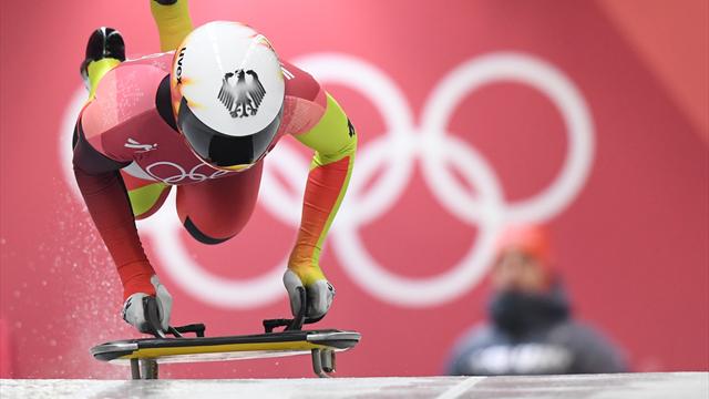 Favoritin Lölling liegt auf Goldkurs im Skeleton