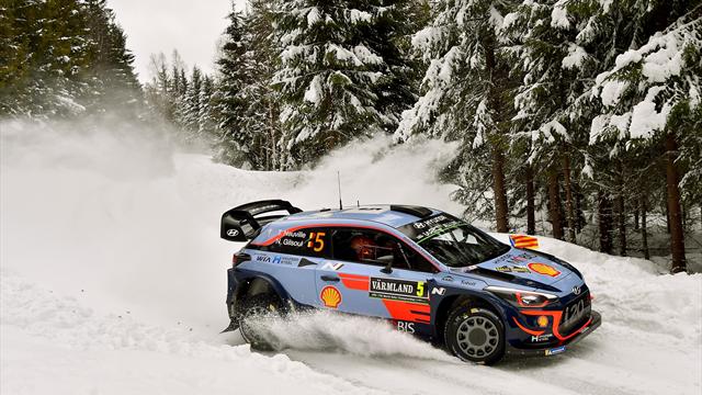 Neuville reste en tête, Ogier rentre dans le Top 10