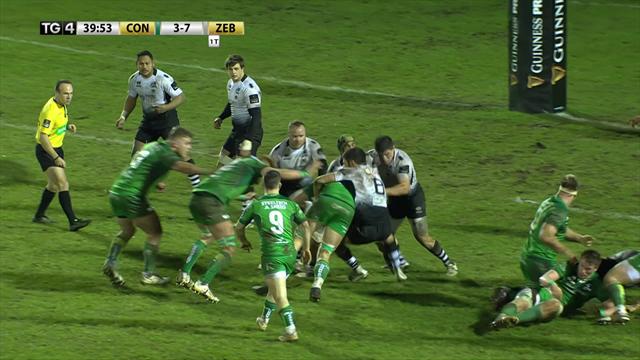 Zebre corsare a Galway contro il Connacht (11-19): gli highlights Zebre corsare a Galway contro il Connacht (11-19): gli highlights