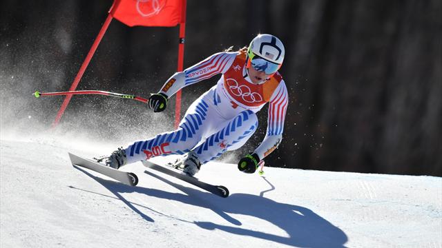 Che errore di Lindsey Vonn nel SuperG, la medaglia d'oro è compromessa Che errore di Lindsey Vonn nel SuperG, la medaglia d'oro è compromessa