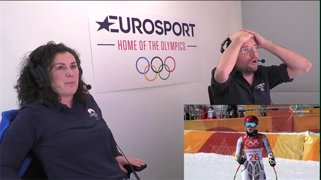 Ledecka d'Oro, la reazione incredula dei commentatori di Eurosport Ledecka d'Oro, la reazione incredula dei commentatori di Eurosport