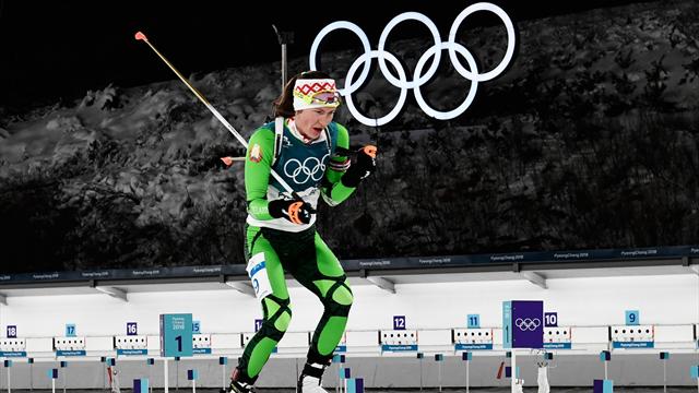 Домрачева и Белоруссия выиграли эстафету