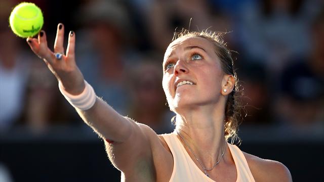 Kvitova forfait à cause d'une blessure à une jambe