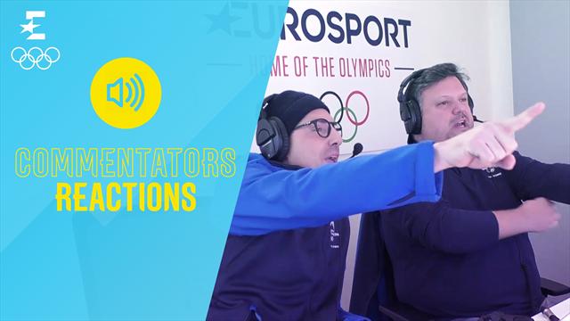 Fourcade vince al fotofinish, Puppo e Ambesi si esaltano in diretta Fourcade vince al fotofinish, Puppo e Ambesi si esaltano in diretta