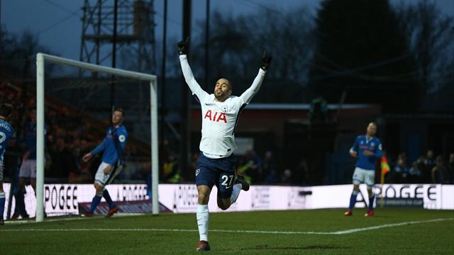 Malgré un but de Lucas, Tottenham devra rejouer contre un club de D3