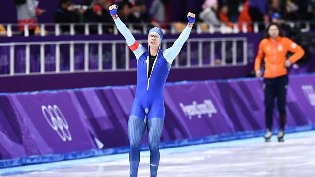 Lorentzen s'offre l'or sur 500m et un record olympique
