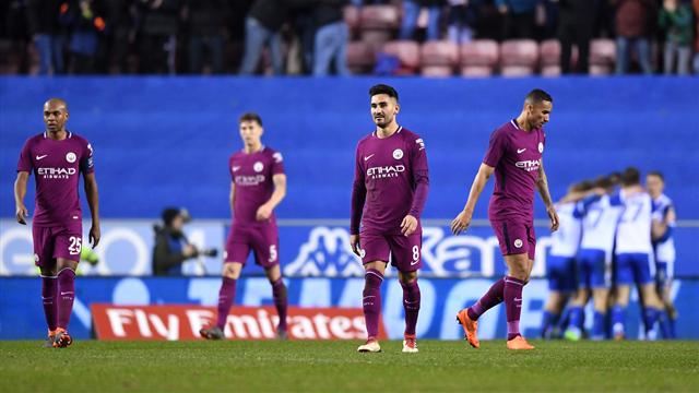 FA Cup, Wigan-Manchester City: Un milagro derriba a Guardiola (1-0)