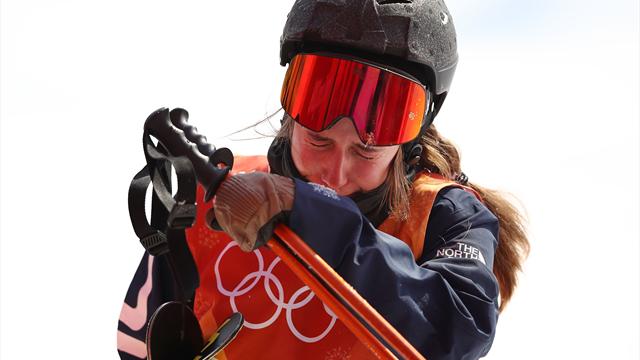 Tragisch: Titelverteidigerin Bowman stürzt dreimal in Halfpipe