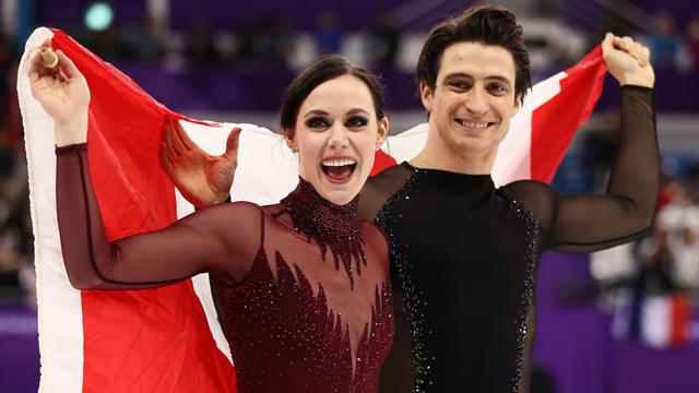 Buz dansının rekortmen şampiyonları Tessa Virtue ve Scott Moir