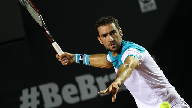 Cilic, nouvelle grosse tête au tapis