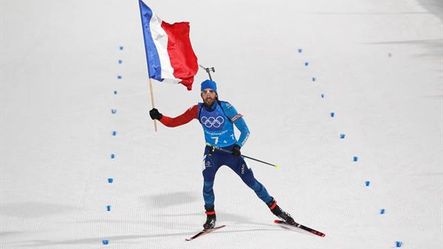 Fourcade lidera el relevo mixto francés y logra su quinto oro olímpico