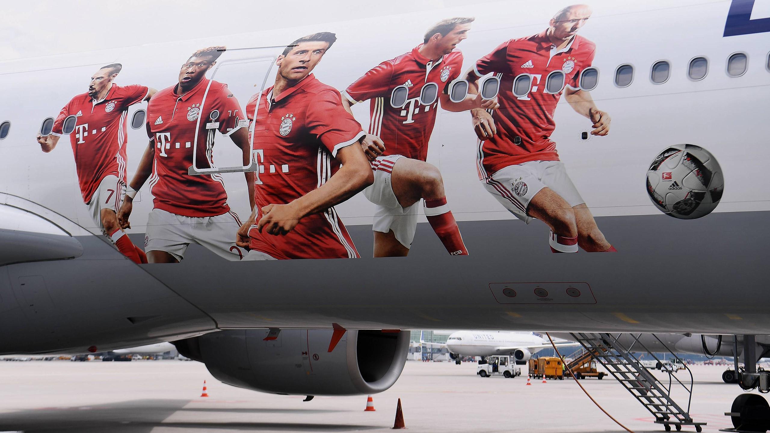 Flugzeug Bayern MГјnchen Flugzeug Bayern MГјnchen