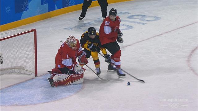 Hockey su ghiaccio: Svizzera-Germania 1-2 dopo un overtime, gli highlights Hockey su ghiaccio: Svizzera-Germania 1-2 dopo un overtime, gli highlights