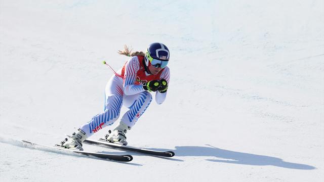 Lindsey Vonn trea när Goggia vann störtloppet