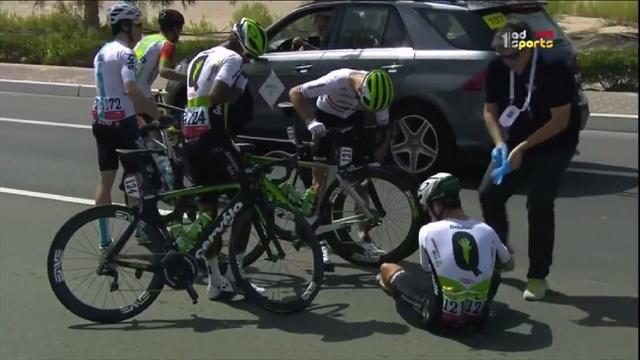 Une chute avant le départ réel et Cavendish abandonne déjà
