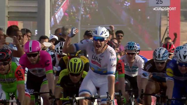Tour Abu Dhabi 2018: Kristoff, un martillo en el primer esprint Tour Abu Dhabi 2018: Kristoff, un martillo en el primer esprint
