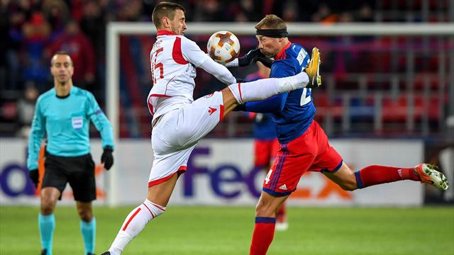 UEFA Avrupa Ligi'nde ilk tur atlayan CSKA Moskova