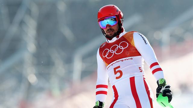 Sorpresón: Hirscher cae eliminado en la primera manga y se queda a las puertas de hacer historia