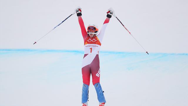Shiffrin a tout tenté mais Gisin était intouchable