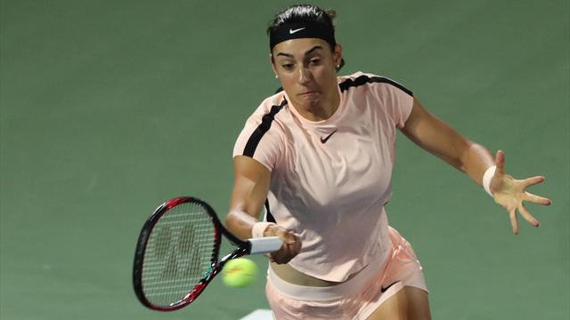Garcia balayée, Wozniacki éliminée